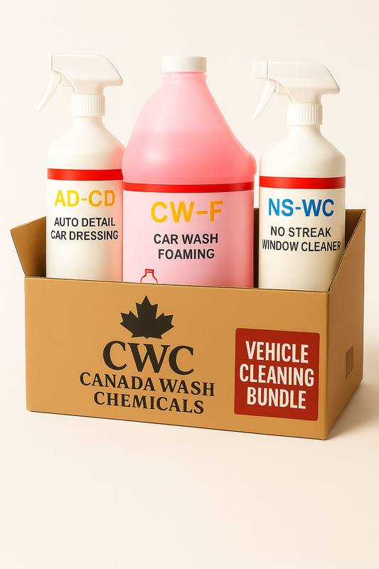Vehicle Cleaning Bundle – Complete Exterior & Interior Detailing Kit