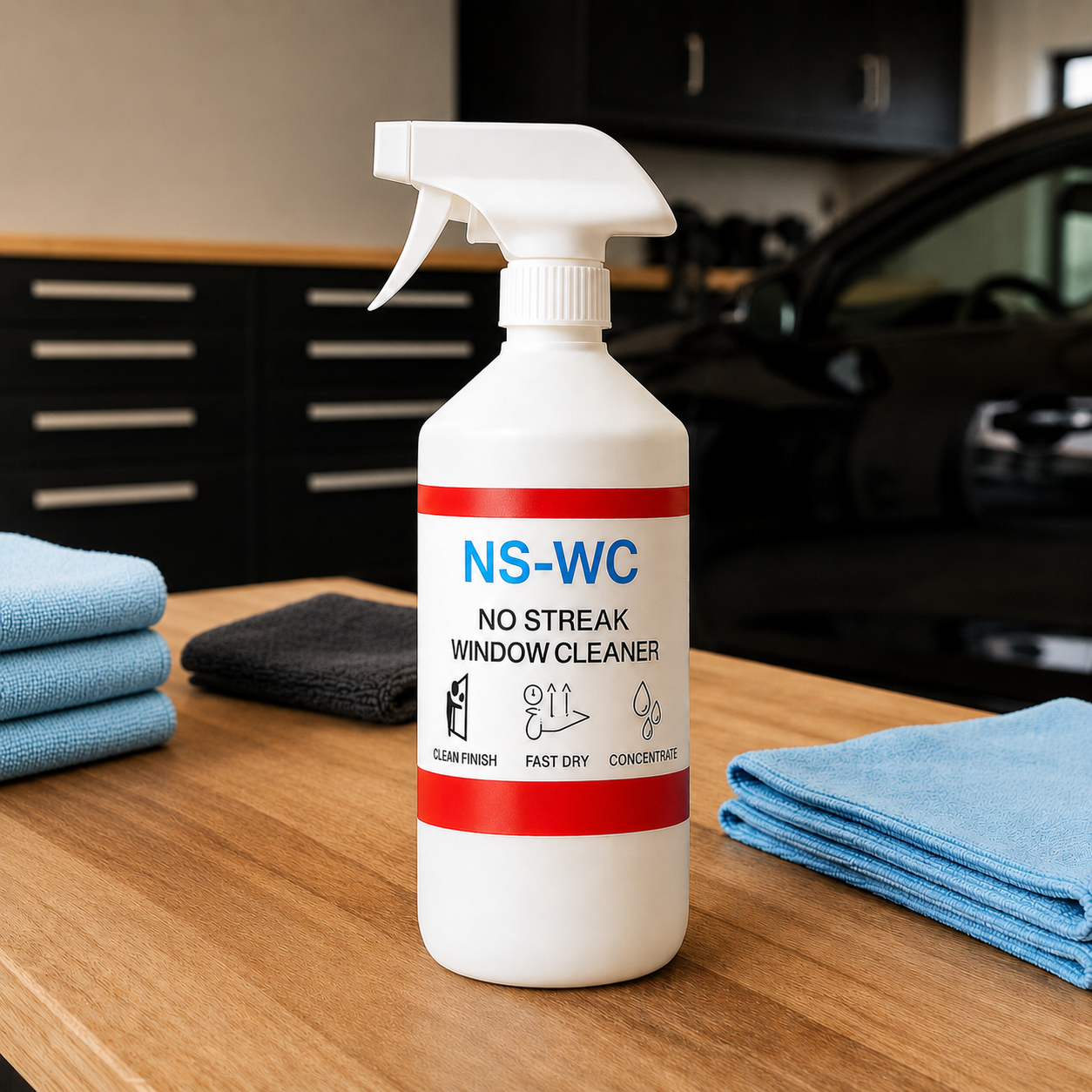 NS-WC No Streak Window Clean – Professional Glass & Surface Cleaner