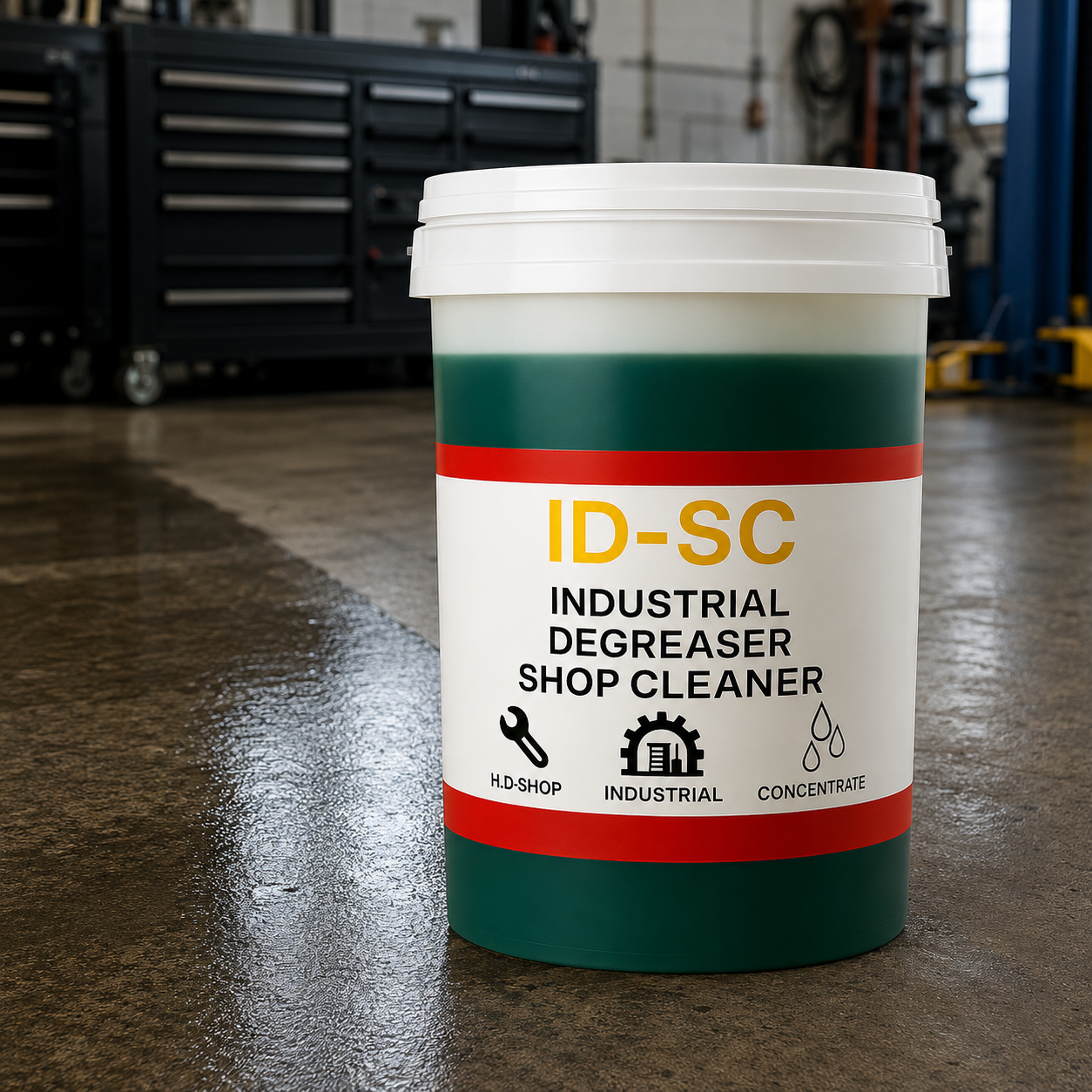 ID-SC Industrial Degreaser & Shop Cleaner  High-pH Heavy Grease Remover