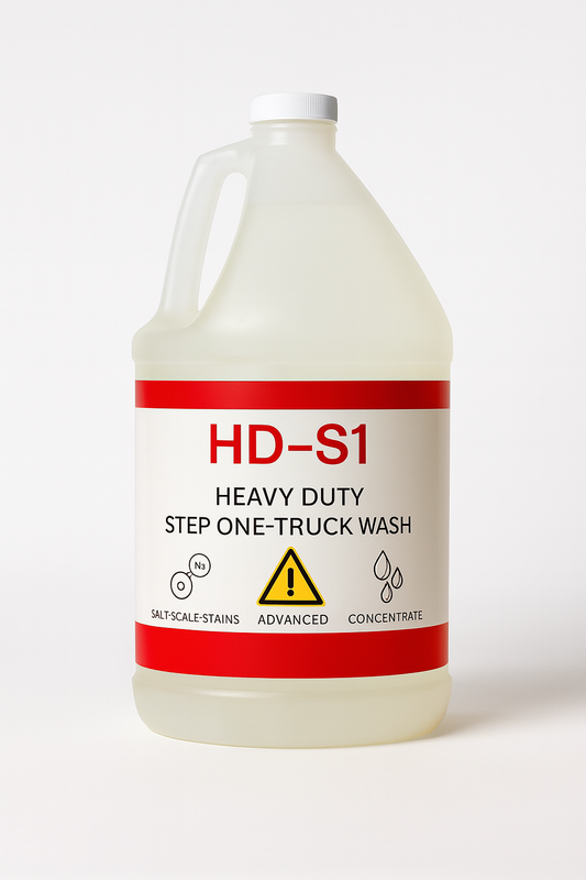 HD-S1 Heavy Duty Step One – Industrial Acid Pre-Soak & Inorganic Soil Remover