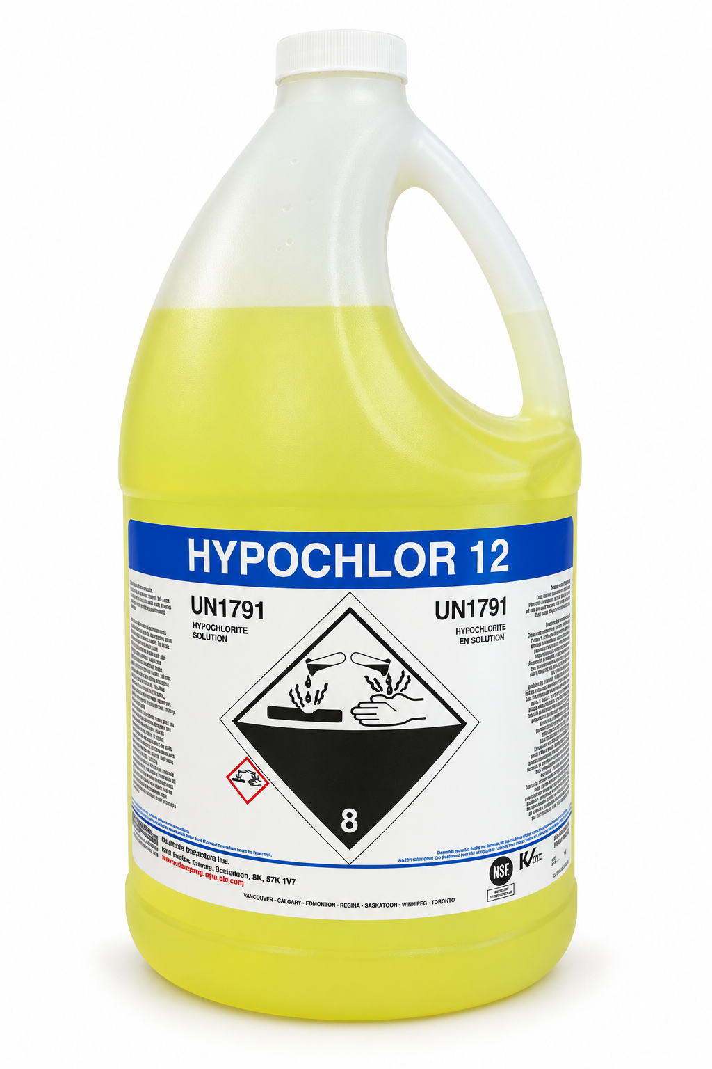 SH-12 Sodium Hypochlorite 12% – Professional Soft Wash Solution