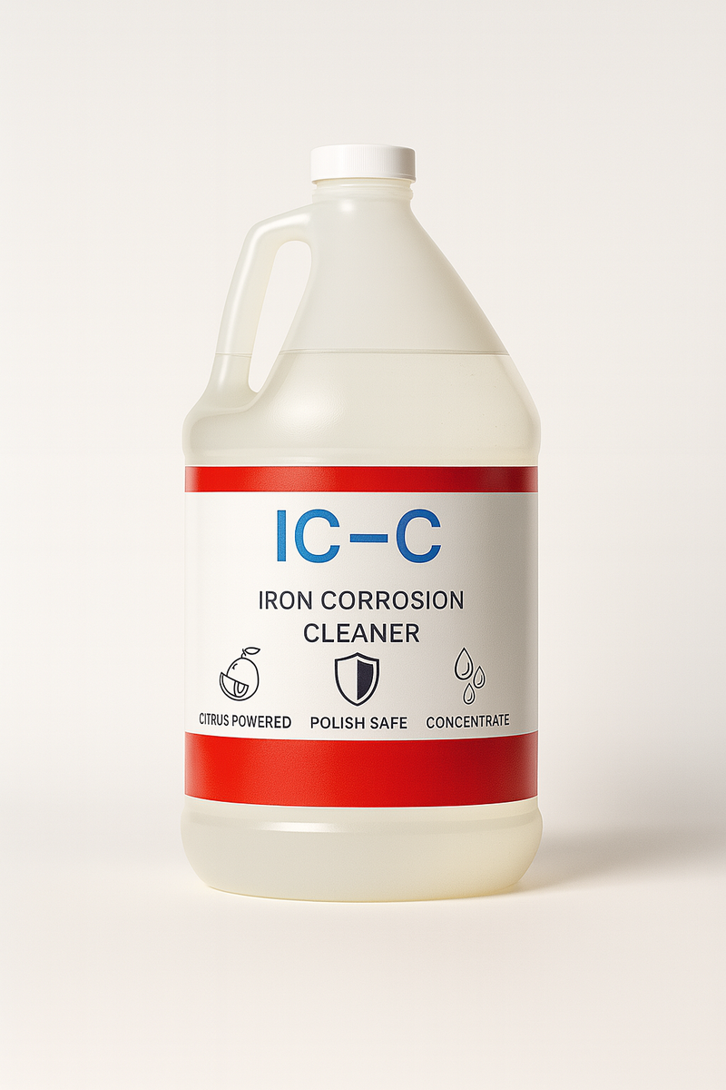 IC-C Iron & Corrosion Cleaner – Rust Remover & Iron Deposit Lifter