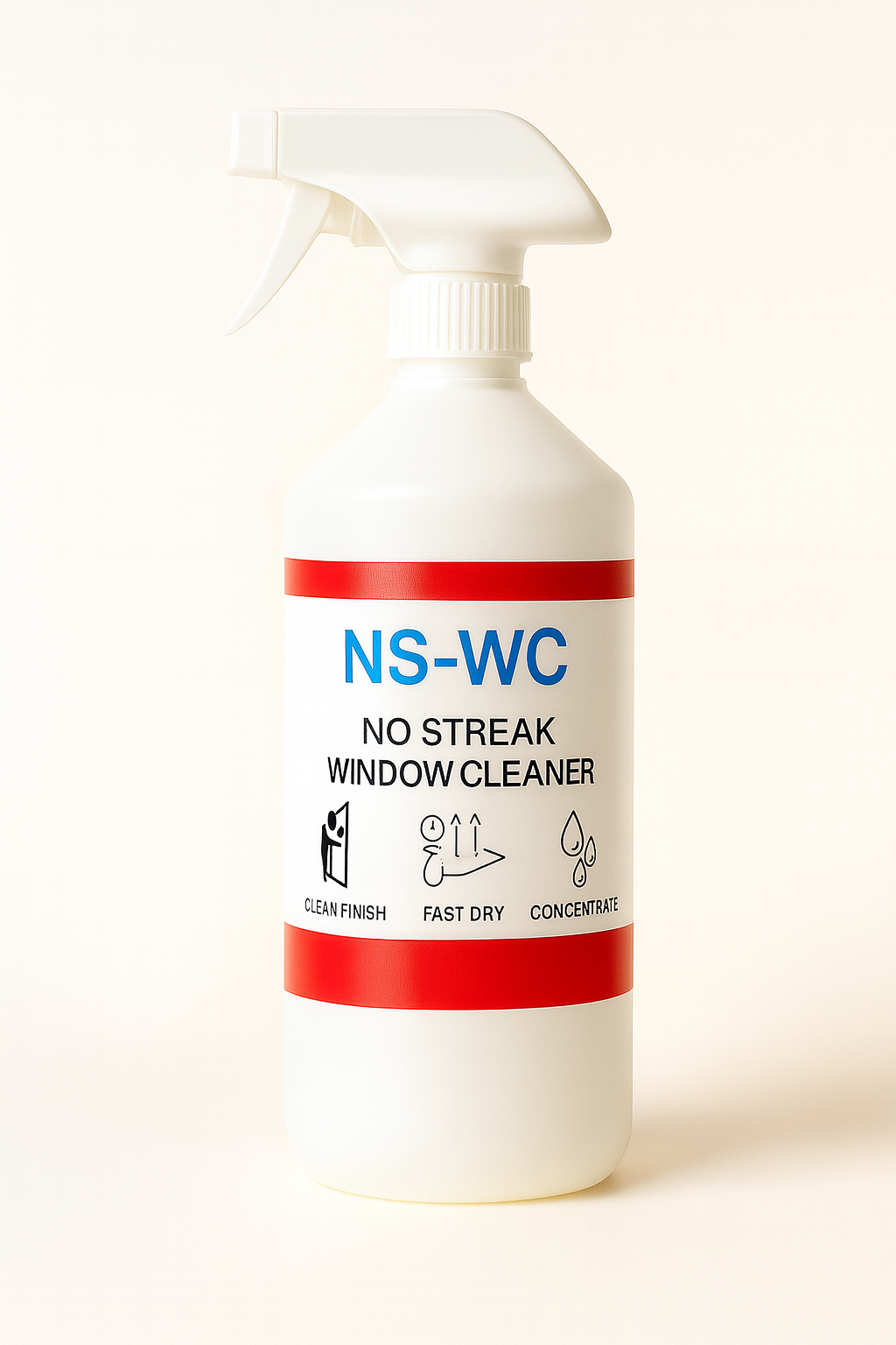NS-WC No Streak Window Clean – Professional Glass & Surface Cleaner