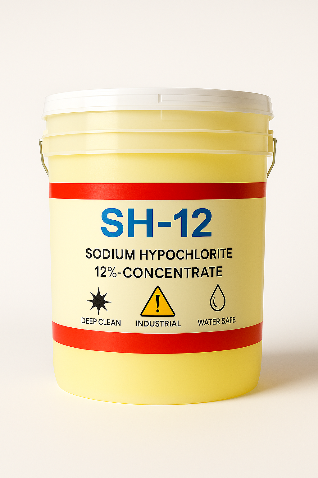 SH-12 Sodium Hypochlorite 12% – Professional Soft Wash Solution