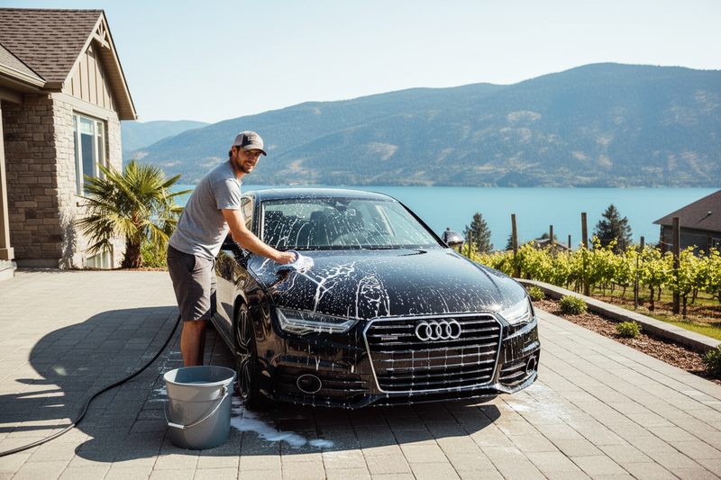 Automotive interior & exterior cleaning