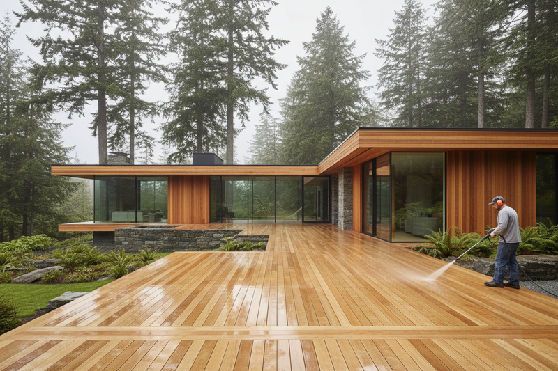 Concrete, decks & hard surfaces